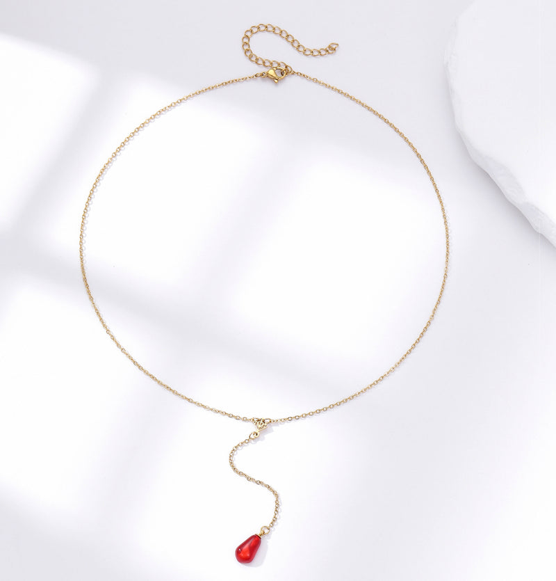 Pomegranate Single Necklace - OMID