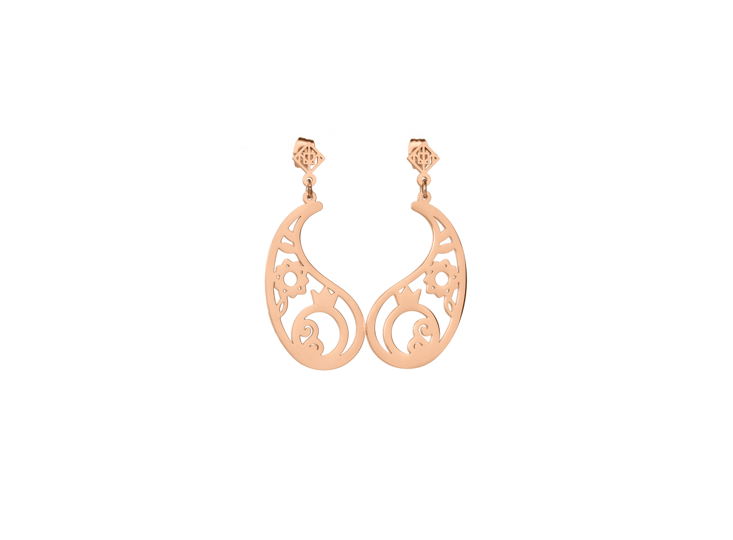 Best Earring For Women's - Bote Jeghe (Paisley) Earring | Omid Luxe