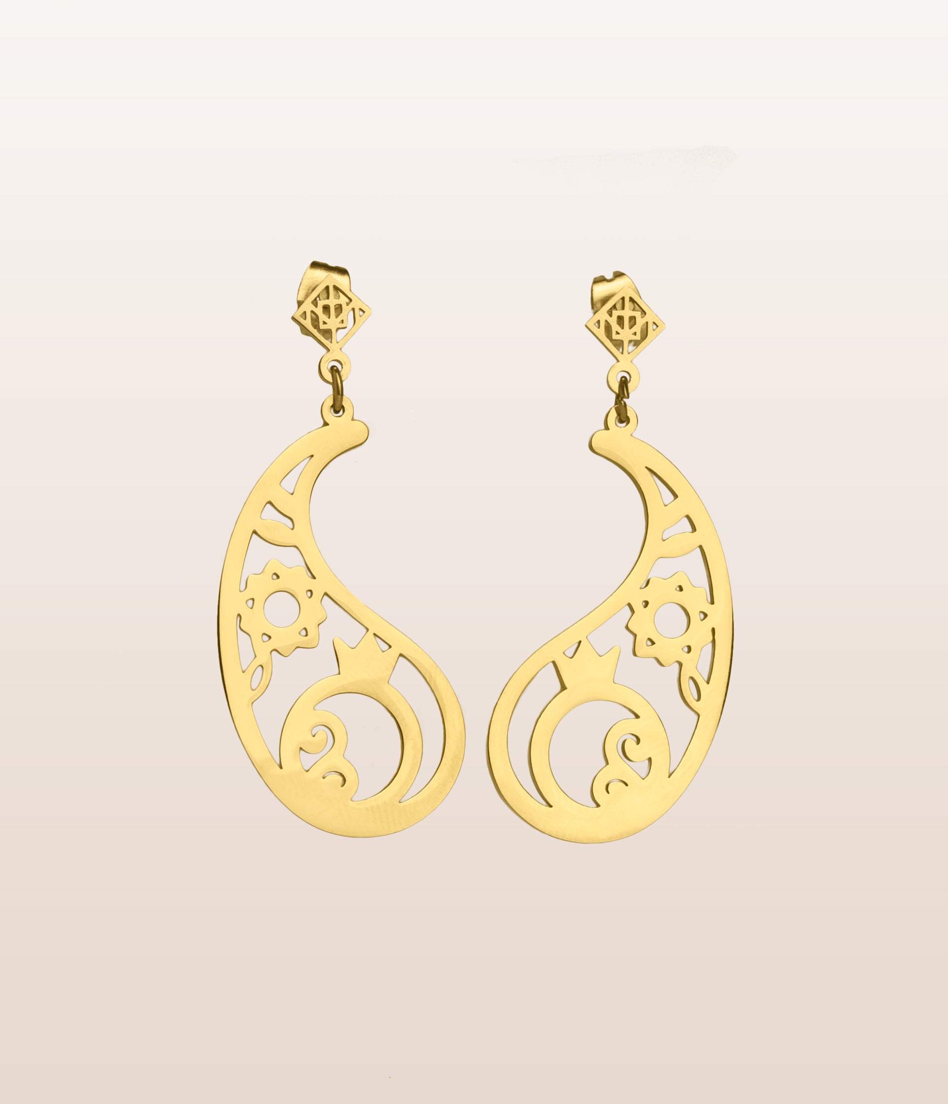 Bote Jeghe (Paisley) Earring - OMID